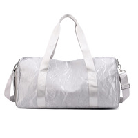 Bolsa de Gimnasio de Gran Capacidad para Mujer, Impermeable, Deportiva, con Compartimento para Zapatos, Bolsa de Viaje, Bolsa de Fin de Semana, Bolso de Mano