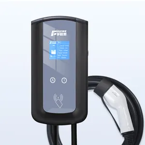 wall box 32A electric charging station 7KW 11KW 22KW electric car charger wall box factory sale