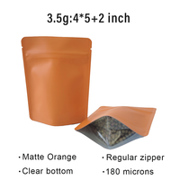 Sachet gaufré thermoscellé imprimé en héliogravure, résistant à l'humidité, avec fermeture éclair, pochette autoportante en Mylar pour l'emballage de bonbons gélifiés
