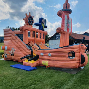 Château gonflable <span class=keywords><strong>Pirata</strong></span> pour fêtes, château gonflable commercial pour enfants - Product Image 4