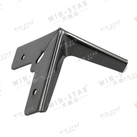 WINSTAR Langlebige Qualität Möbel Füße Teile Metall Schwarz Modern Günstige Sofa beine für Bett