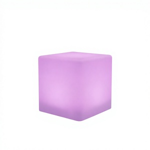 10cmCustom <strong>Magic</strong> Dice LED Night <strong>Light</strong> Modern Square Cube Table Lamp Remote Control Battery Powered Dimmable for <strong>Mood</strong> Lighting - Product Image 1
