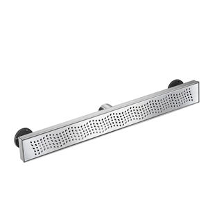 Siphon de sol rectangulaire moderne en acier inoxydable 304, style américain, anti-odeur, finition brossée, utilisé dans les salles de bain et cuisines d'hôtel - Product Image 3