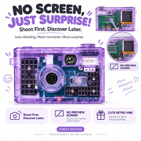 Appareil photo numérique compact de poche 13MP avec filtre sépia et écran LCD, idéal pour la photographie de rue et l'esthétique Y2K – Le meilleur de sa catégorie