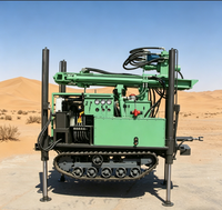 Machine de forage de puits d'eau pneumatique sur chenilles JUTOP 160m avec pompe et moteur – Rig polyvalent pour le forage de puits profonds