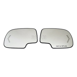 Led Side <b>Mirror</b> Glass For Chevrolet Gmc Cadillac 2003-2007 Heated With Led Display - Product Image 1