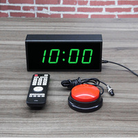 Minuteur de jeu électronique durable à LED, minuteur de défi de 10 secondes pour les fêtes, les jeux et les activités d'équipe