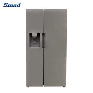 ตู้เย็นสแตนเลสแบบเคียงข้างกันพร้อมเครื่องทำน้ำแข็งยี่ห้อ Smad Home Appliances - Product Image 4