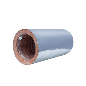 Aplicación <span class=keywords><strong>de</strong></span> Aire Acondicionado, Conducto <span class=keywords><strong>de</strong></span> Aire Aislado con Fibra <span class=keywords><strong>de</strong></span> Vidrio y Lámina <span class=keywords><strong>de</strong></span> <span class=keywords><strong>Aluminio</strong></span> - Product Image 4