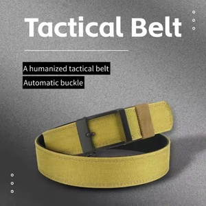 Ceinture à cliquet réglable en nylon pour entraînement quotidien, port dissimulé et chasse, avec glissière en toile robuste et fonctionnement automatique - Product Image 3