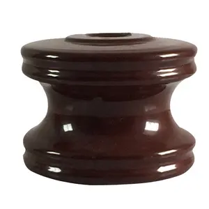 Aisladores de porcelana ANSI 53-4, carretes eléctricos de cerámica