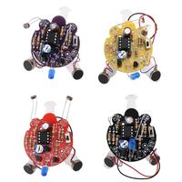 Kit de bricolage électronique à mouvement photosensible Firefly, pièces pour débutants, apprendre à souder, kit amusant fait à la main, cadeau adapté aux expériences d'étudiants