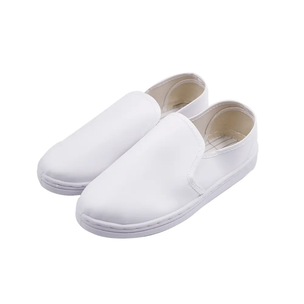 Venta caliente Protección para los pies Four Seasons Leather Cleanroom Antistatic Esd Zapatos de mujer