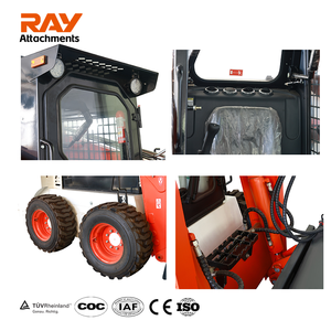 Track Skid Steer <span class=keywords><strong>Loader</strong></span> RSS850 Andal untuk Konstruksi Jalan Pedesaan & Pemasangan Aspal - Product Image 6