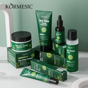 KORMESIC - Set de Cuidado Facial Iluminador con Árbol de Té Coreano, Marca Privada OEM, Productos Orgánicos Rejuvenecedores e Hidratantes para el Cuidado de la Piel - Product Image 1