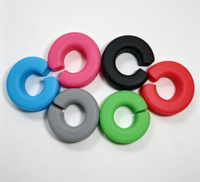 Anneau en silicone en forme de C, joint en caoutchouc à clipser, anneau de retenue en silicone absorbant les chocs