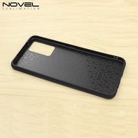 Étui de téléphone portefeuille 2D en TPU+PC+aluminium pour la série Vivo V, personnalisable par sublimation, modèle vierge pour V21e, fabrication OEM