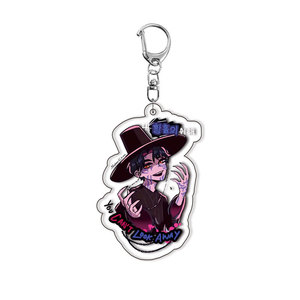 Llavero Acrílico de Lumi Mira <span class=keywords><strong>Zoe</strong></span> del Grupo Femenino Demon Hunter, Accesorio de Anime para Decorar Mochilas - Product Image 2