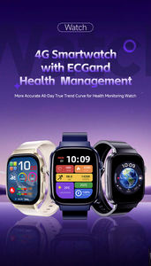 สมาร์ทวอทช์ 2025 RTOS พร้อมฟังก์ชันตรวจวัดสุขภาพด้วย ECG ติดตามการออกกำลังกาย รองรับซิม 4G โทรศัพท์ในตัว วัดอุณหภูมิ - Product Image 5