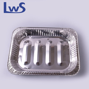 Khay Nướng/Chảo/Đĩa Đựng Thức Ăn Nướng BBQ Dùng Một Lần Hình Chữ Nhật Lớn Cấp Thực Phẩm 8011 - Product Image 2