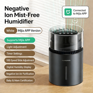 Humidificadores Pequeños sin Niebla con Ionizador Negativo <span class=keywords><strong>para</strong></span> Dormitorio, <span class=keywords><strong>Humidificador</strong></span> de 2.7L con Llenado Superior, Difusor de Aceites Esenciales <span class=keywords><strong>para</strong></span> Cuarto de Bebé, Control por Aplicación - Product Image 4