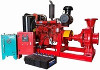 En stock, système de pompes incendie homologué UL FM avec double entraînement électrique et diesel