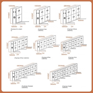 Archivador comercial <span class=keywords><strong>de</strong></span> acero moderno inteligente compacto con manivela con cerradura Archivo móvil Documentos <span class=keywords><strong>de</strong></span> vales financieros - Product Image 4