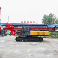 Pile driver hydraulique 30m DR-150 |   Machine à empiler avec moteur Cummins pour les travaux d'ingénierie civile