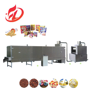 New Stainless Steel Corn Flakes <b>Processing</b> Equipment <b>Line</b> Breakfast Cereals Making Machine Snack Manufacturing Plant PLC Motor - Product Image 1