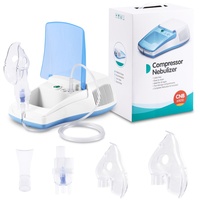 Nébuliseur Compresseur Médical CE de Qualité Supérieure pour la Gorge et les Voies Respiratoires, Idéal pour la Toux et l'Asthme, pour Enfants et Adultes