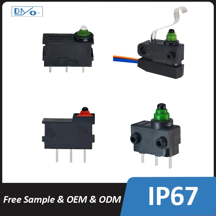 Micro interruttore a pulsante MICRO interruttore di alta qualità e ripetibilità impermeabile momentaneo microinterruttore