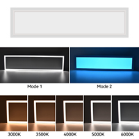 Nouveau design USA : Panneau de plafond LED 1x4 effet ciel bleu artificiel avec lumière naturelle pour espaces commerciaux