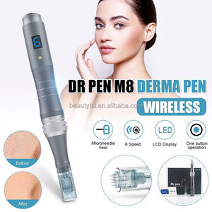 Stylo de mésothérapie électrique sans fil <span class=keywords><strong>Dr</strong></span> <span class=keywords><strong>Pen</strong></span> M8 à <span class=keywords><strong>6</strong></span> vitesses, le best-seller des produits de beauté, pour tatouage et dermographe. - Product Image 3