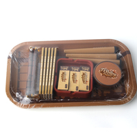 Papier à rouler personnalisé avec filtres, naturel non blanchi, cônes à rouler, machine à rouler, plateau à rouler, ensemble tout-en-un en stock