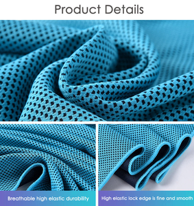 New Portable Silicone Case Packaging Custom Logo Microfiber Outside Sports Instant Cooling <b>Towel</b> for Yoga Running - Product Image 2