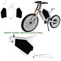 Cadre de vélo électrique Enduro à suspension intégrale DIY puissant de 170 mm pour vélo électrique 3000w 5000w 8000w