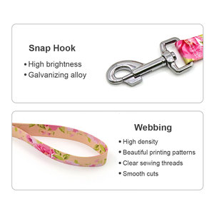 Floral Pattern Polyester <b>Dog</b> <b>Leash</b> Durable for Small <b>Dogs</b> Lovely Style - Product Image 6