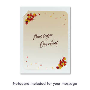 Biglietto d'Auguri 3D Pop-up con Design Albero Autunnale per Amanti della Natura, Foglie Dorate Vibranti, Ideale per Regali di Ringraziamento e Decorazioni per la Casa - Product Image 3
