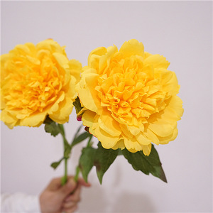 <span class=keywords><strong>Fiori</strong></span> Artificiali di Peonia Bianca di Alta Qualità, Grandi Peonie Realistiche per Bouquet Floreali, Decorazioni per Casa, Matrimoni e Tavoli - Product Image 6