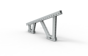 U2V Steel <b>Solar</b> Mounting System Ground <b>Application</b> with Hot Dip Galvanizing Rail Structure Premium <b>Solar</b> Mounting Solution - Product Image 5