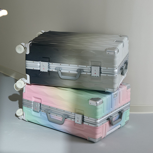 Maleta con Marco de Aluminio Multifuncional y Colorida - Maleta de Mano de 20 Pulgadas - Maleta con Ruedas de 26 Pulgadas - Equipaje de Viaje con Ruedas Silenciosas - Product Image 1