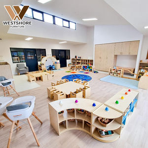 Meubles de garderie en bois Montessori préscolaire <span class=keywords><strong>maternelle</strong></span> salle de classe conception ensembles de mise en page fournisseur enfants fournitures éducatives - Product Image 1