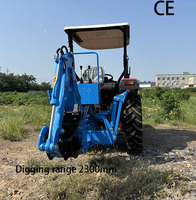 Attache de pelle rétrocaveuse à 3 points pour tracteurs compacts de 15 à 60 CV