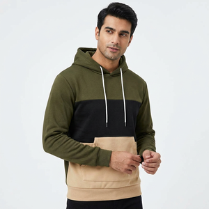 Sudaderas Casuales de Dos Colores para Hombre, Diseño 2025, Tallas Grandes, Moda Masculina, Venta al Por Mayor - Product Image 1
