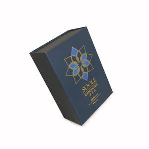 Boîte cadeau de parfum de luxe, style livre, <span class=keywords><strong>à</strong></span> rabat, avec doublure en EVA et impression UV <span class=keywords><strong>à</strong></span> <span class=keywords><strong>l</strong></span>'<span class=keywords><strong>intérieur</strong></span> - Product Image 3