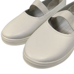 ALLESD Chaussures <span class=keywords><strong>de</strong></span> travail en PU <span class=keywords><strong>de</strong></span> sécurité antistatique à bande élastique respirante pour femmes pour salle blanche - Product Image 4