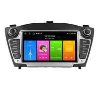 Navegador GPS de 7 Pulgadas IX35 2009-2015, Montado en el Parabrisas, Pantalla Táctil DSP para Automóvil, Mapa Mundial, Cámara de Reversa con Cable/Inalámbrica