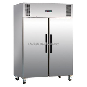 Équipement de réfrigération de cuisine commerciale de luxe à quatre portes Réfrigérateur à congélateur <span class=keywords><strong>convertible</strong></span> à température unique Réfrigérateur de style nouveau - Product Image 3