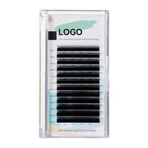Extensions de <span class=keywords><strong>cils</strong></span> 3D 4D 5D en forme de W, U, Clover, Y, 0,07 mm, double pointe, éventails préfabriqués C D, extensions de <span class=keywords><strong>cils</strong></span> marque privée - Product Image 3