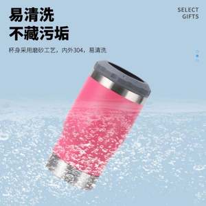 Bouteille isotherme portable en acier inoxydable de 14 oz pour bière, double paroi sous vide, avec couvercle écologique, idéale pour l'eau bouillante - Vente en gros - Product Image 3